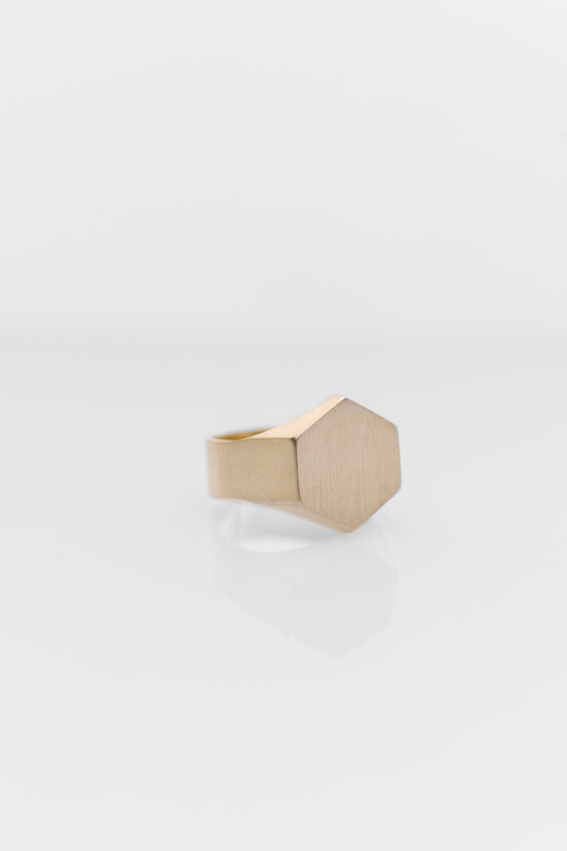 Unisex Hexagon Ring – C’s cuffs
